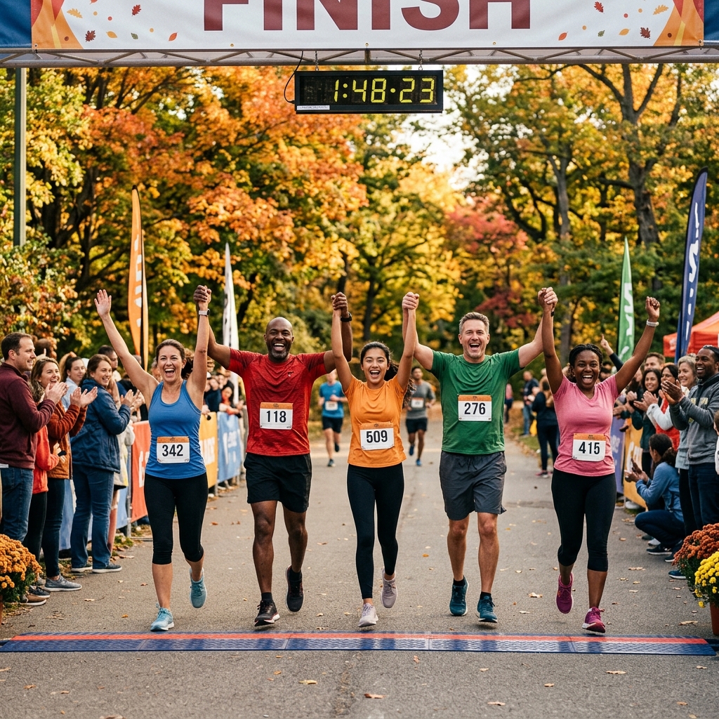 Community running challenges